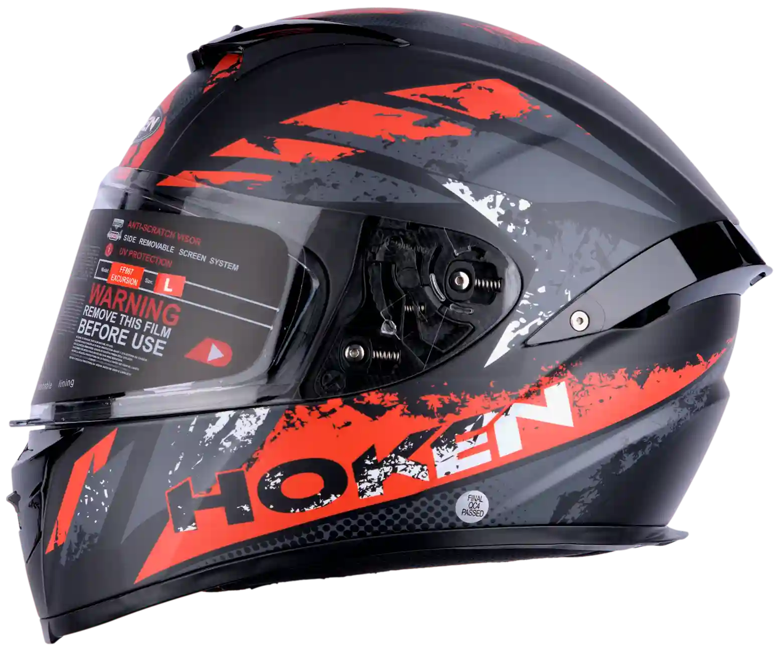 CASCO HOKEN 867 BASICO EXCURSION - ROJO MATE